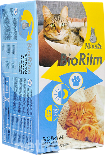 Modes BioRitm Поливитаминный комплекс со вкусом курицы для кошек