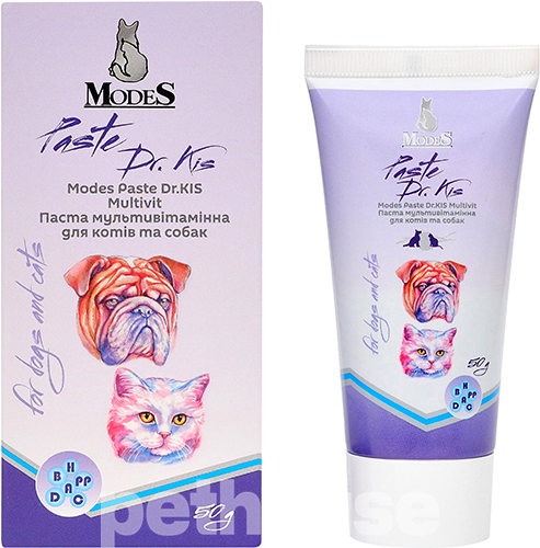 Modes Paste Dr.Kis Multivit Мультивитаминная паста для кошек и собак