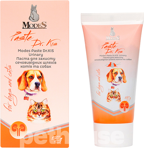 Modes Paste Dr.Kis Urinary Паста для захисту сечовивідних шляхів у котів і собак