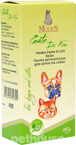 Modes Paste Dr.Kis Relax Успокаивающая паста для кошек и собак