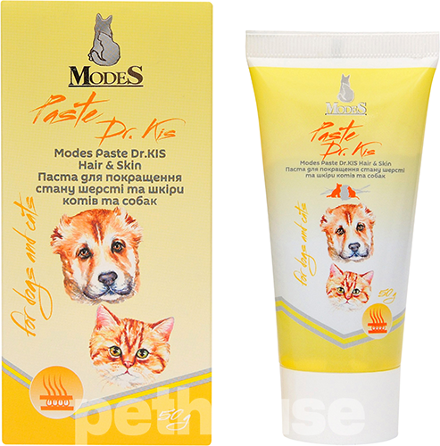 Modes Paste Dr.Kis Hair & Skin Паста для улучшения состояния шерсти и кожи кошек и собак