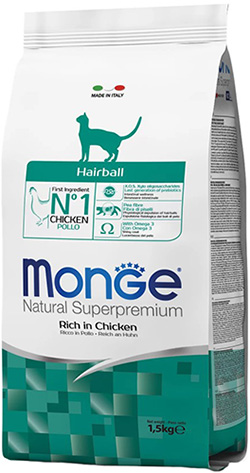 Monge Cat Adult Hairball