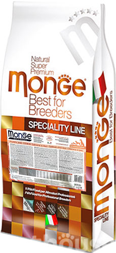 Monge Speciality Line Puppy & Junior All Breeds Salmon and Rice, фото 2