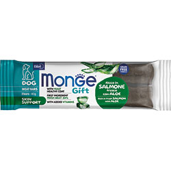 Monge Gift Dog Skin Support Батончики с лососем и алоэ для собак