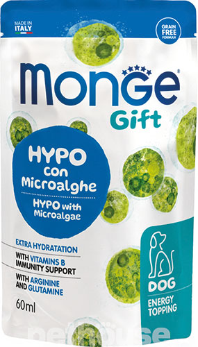 Monge Gift Dog Hypo Microalgae Натуральний топінг з мікроводоростями для собак