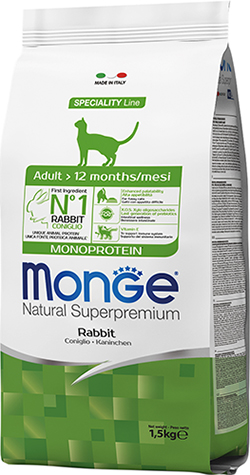 Monge Cat Adult Rabbit