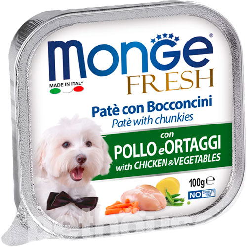Monge Fresh Dog Adult Chicken & Vegetables