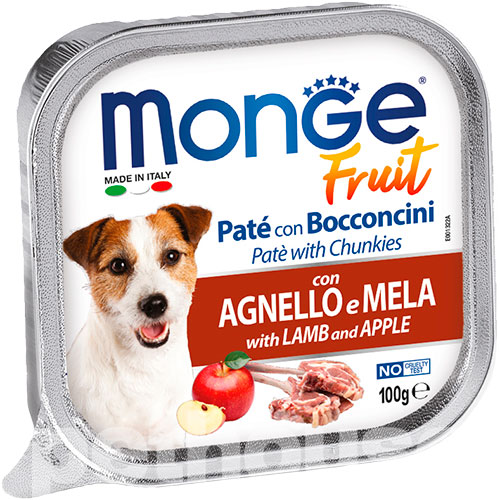 Monge Fruit Dog Adult with Lamb and Apple