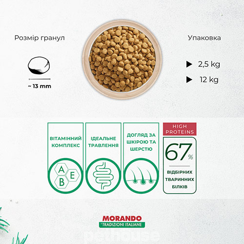Morando Tradizioni Medium & Maxi with Beef, Pork and Barley