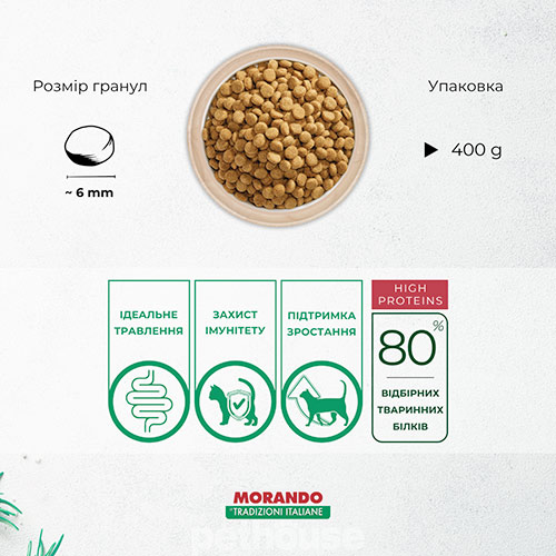 Morando Tradizioni Kitten Rich in Chicken and with Salmon