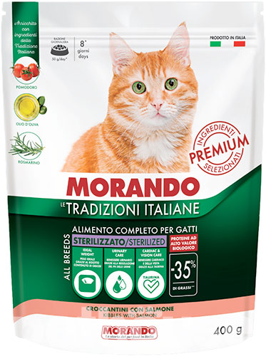 Morando Tradizioni Sterilized with Salmon