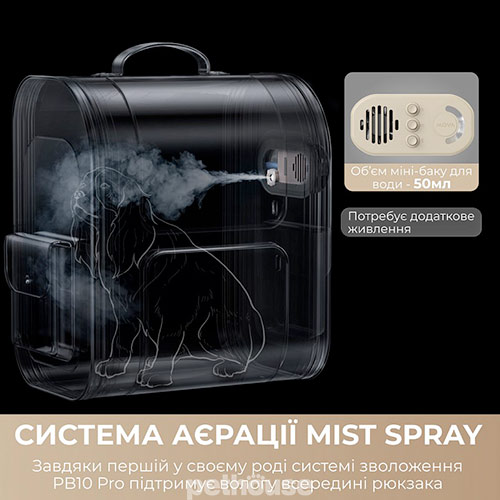 Mova Pet Backpack PB10 Pro Рюкзак-переноска для кошек и собак Mova Pet Backpack PB10 Pro Рюкзак-переноска для кошек и собак