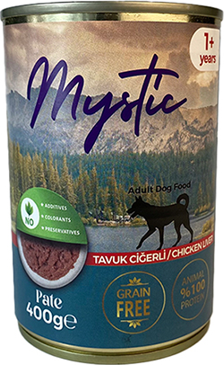 Mystic Паштет з куркою та лівером для собак