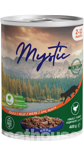 Mystic Шматочки з індичкою в желе для кошенят