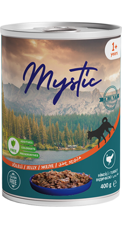 Mystic Шматочки з індичкою в желе для собак