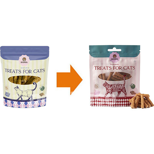 Natural Снеки з лососем, куркою і гарбузом для котів