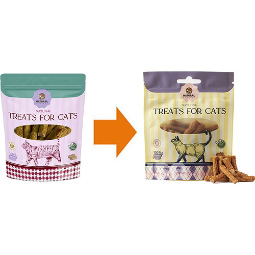 Natural Снеки з оселедцем і морквою для котів