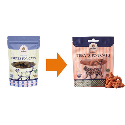 Natural Снеки с лососем для кошек