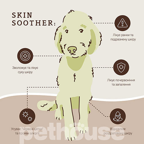 Natural Dog Company Skin Soother Бальзам для шкіри собак і котів, стік