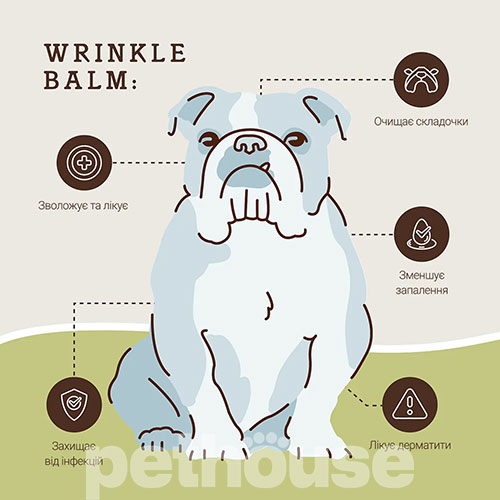 Natural Dog Company Wrinkle Balm Бальзам для складочок у собак і котів