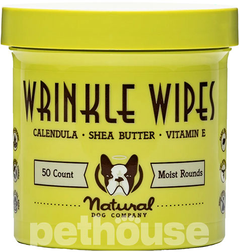 Natural Dog Company Wrinkle Wipes Серветки для складок у собак