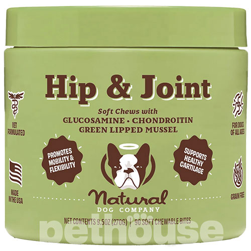 Natural Dog Company Hip&Joint Вітамінний комплекс для суглобів і зв'язок у собак