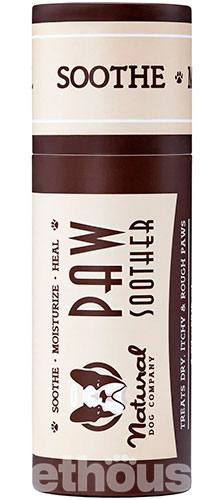 Natural Dog Company Paw Soother Бальзам проти сухості лап у собак і котів, стік