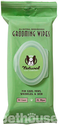 Natural Dog Company Grooming Wipes Биоразлагаемые салфетки для собак