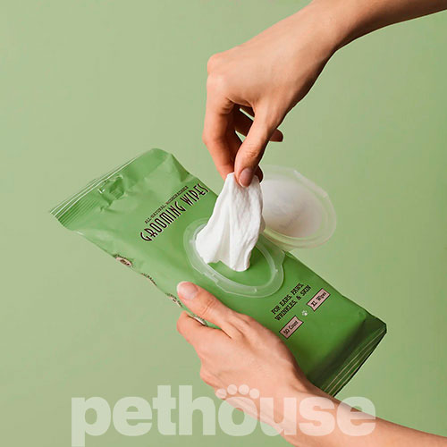 Natural Dog Company Grooming Wipes Биоразлагаемые салфетки для собак