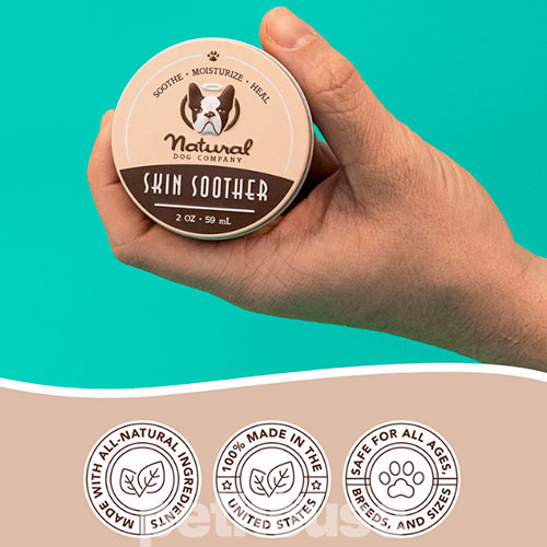 Natural Dog Company Skin Soother Бальзам для шкіри собак і котів