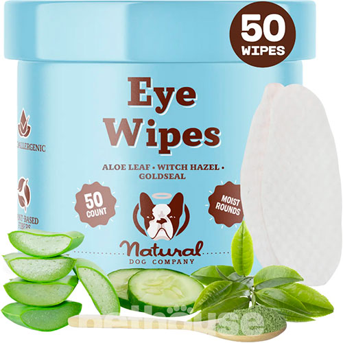 Natural Dog Company Eye Wipes Серветки для очищення очей собак