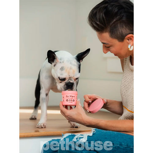 Natural Dog Company Ear Wipes Салфетки для гигиены ушей собак