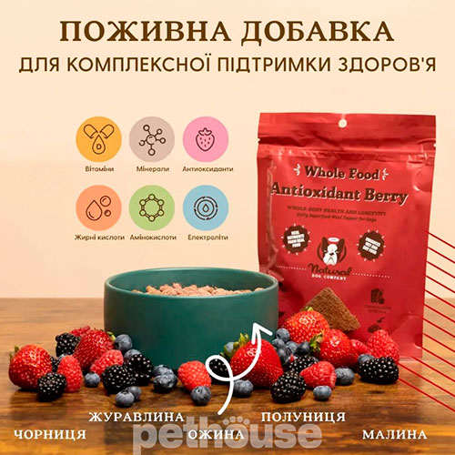 Natural Dog Company Antioxidant Berry Granules Суперфуд для собак