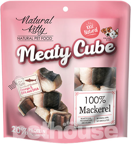 Natural Kitty Meaty Cube Mackerel