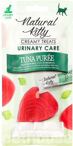 Natural Kitty Functional Creamy Treat Urinary Care Кремовое лакомство с тунцом для кошек