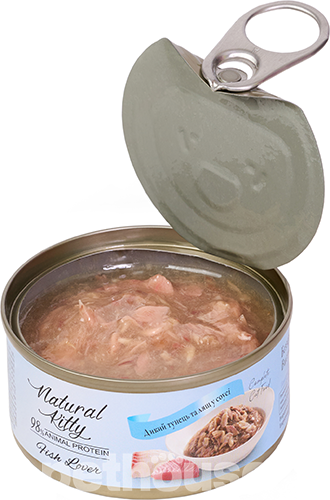 Natural Kitty Meat Lover Tuna with Bream in Gravy