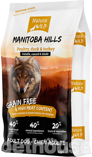 Natura Wild Manitoba Hills Adult Dog Poultry, Duck & Turkey