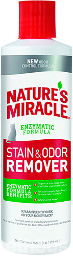 Nature's Miracle Just for Cats Stain & Odor Remover, раствор