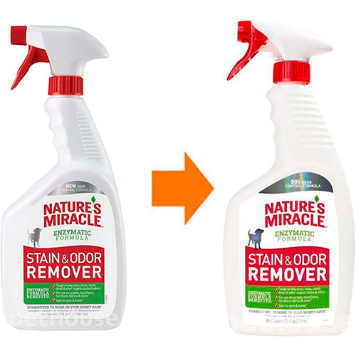 Nature's Miracle Dog Stain & Odor Remover, спрей, фото 2