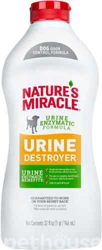 Nature's Miracle Urine Destroyer Dog Stain & Odor Remover, розчин