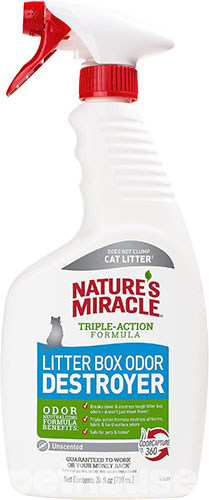 Nature's Miracle Litter Box Odor Destroyer, спрей