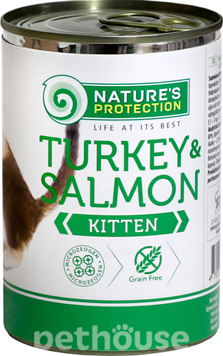 Nature's Protection Kitten Turkey & Salmon