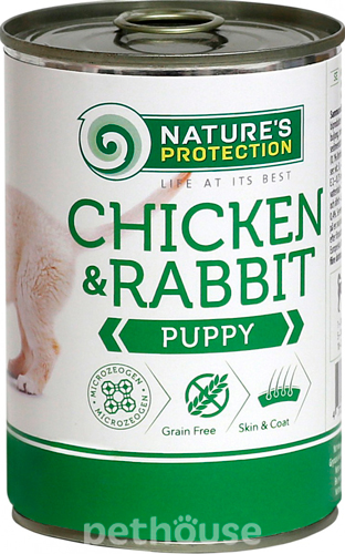 Nature's Protection Puppy Chicken & Rabbit