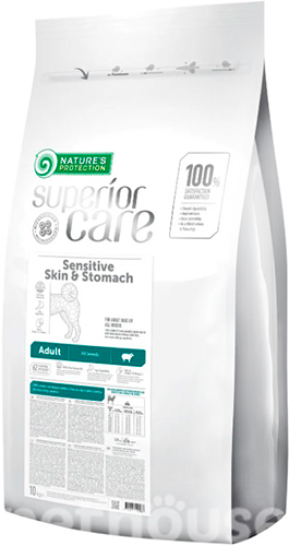 Nature's Protection Superior Care Sensitive Skin & Stomach Lamb Adult All Breeds, фото 2