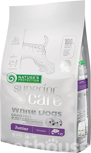 Nature's Protection Superior Care White Dog Grain Free Junior All Breeds