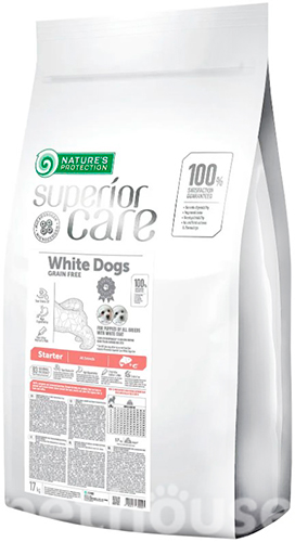 Nature's Protection Superior Care White Dog Grain Free Starter All Breeds, фото 2