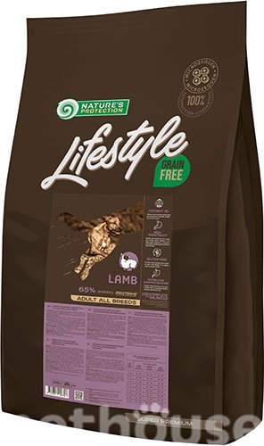 Nature's Protection Lifestyle Grain Free Lamb Adult All Breeds, фото 2