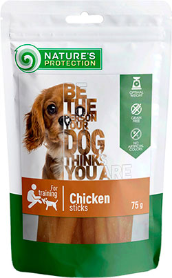 Nature's Protection Dog Snacks Chicken Sticks