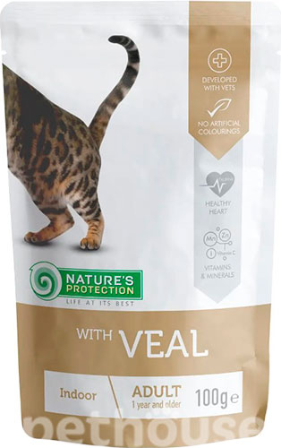 Nature's Protection Cat Indoor Veal