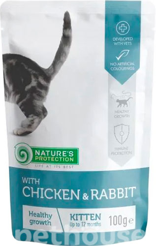 Nature's Protection Kitten Chicken & Rabbit